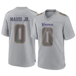 Youth Dorian Mausi Jr. Minnesota Vikings No.0 Game Atmosphere Fashion Jersey - Gray