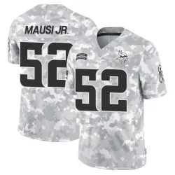 Youth Dorian Mausi Jr. Minnesota Vikings No.52 Limited 2024 Salute to Service Jersey - Arctic Camo