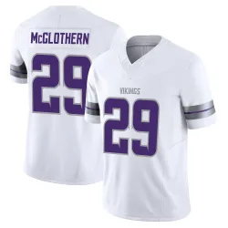 Youth Dwight McGlothern Minnesota Vikings No.29 Limited Alternate Vapor F.U.S.E. Jersey - White
