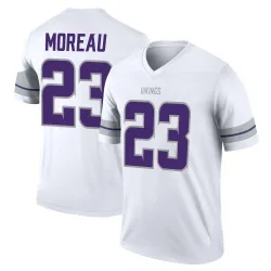 Youth Fabian Moreau Minnesota Vikings No.23 Legend Alternate Jersey - White