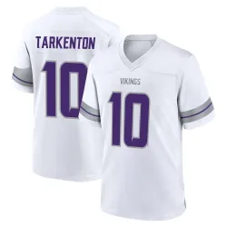 Youth Fran Tarkenton Minnesota Vikings No.10 Game Alternate Jersey - White