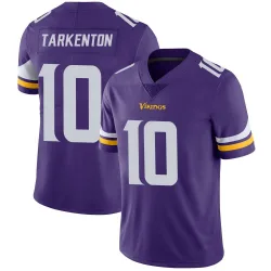 Youth Fran Tarkenton Minnesota Vikings No.10 Limited Team Color Vapor Untouchable Jersey - Purple