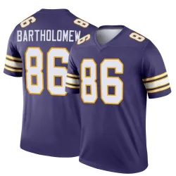 Youth Gavin Bartholomew Minnesota Vikings No.86 Legend Classic Jersey - Purple