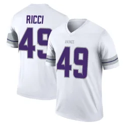 Youth Giovanni Ricci Minnesota Vikings No.49 Legend Alternate Jersey - White