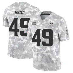 Youth Giovanni Ricci Minnesota Vikings No.49 Limited 2024 Salute to Service Jersey - Arctic Camo