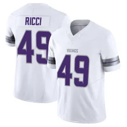 Youth Giovanni Ricci Minnesota Vikings No.49 Limited Alternate Vapor F.U.S.E. Jersey - White