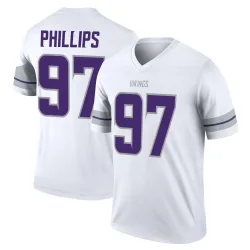 Youth Harrison Phillips Minnesota Vikings No.97 Legend Alternate Jersey - White