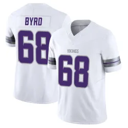 Youth Henry Byrd Minnesota Vikings No.68 Limited Alternate Vapor F.U.S.E. Jersey - White