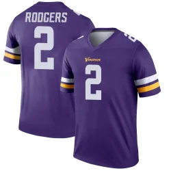 Youth Isaiah Rodgers Minnesota Vikings No.2 Legend Jersey - Purple