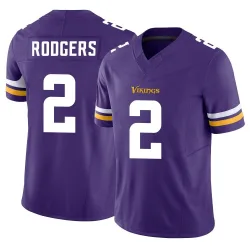 Youth Isaiah Rodgers Minnesota Vikings No.2 Limited Vapor F.U.S.E. Jersey - Purple