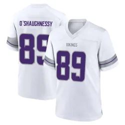 Youth James O'Shaughnessy Minnesota Vikings No.89 Game Alternate Jersey - White