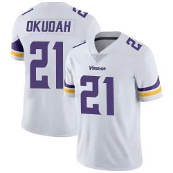 Youth Jeff Okudah Minnesota Vikings No.21 Limited Vapor Untouchable Jersey - White