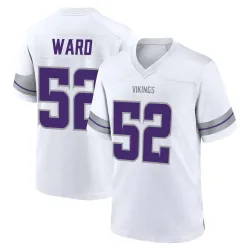 Youth Jihad Ward Minnesota Vikings No.52 Game Alternate Jersey - White
