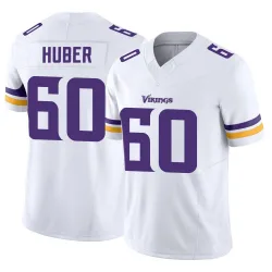Youth Joe Huber Minnesota Vikings No.60 Limited Vapor F.U.S.E. Jersey - White