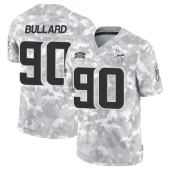 Youth Jonathan Bullard Minnesota Vikings No.90 Limited 2024 Salute to Service Jersey - Arctic Camo