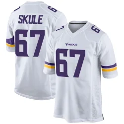 Youth Justin Skule Minnesota Vikings No.67 Game Jersey - White