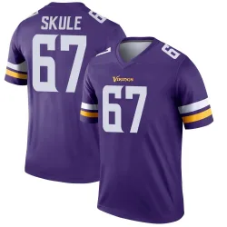 Youth Justin Skule Minnesota Vikings No.67 Legend Jersey - Purple
