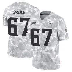 Youth Justin Skule Minnesota Vikings No.67 Limited 2024 Salute to Service Jersey - Arctic Camo