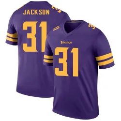 Youth Khyree Jackson Minnesota Vikings No.31 Legend Color Rush Jersey - Purple