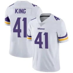 Youth Kobe King Minnesota Vikings No.41 Limited Vapor Untouchable Jersey - White
