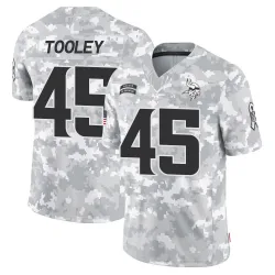 Youth Max Tooley Minnesota Vikings No.45 Limited 2024 Salute to Service Jersey - Arctic Camo