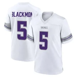 Youth Mekhi Blackmon Minnesota Vikings No.5 Game Alternate Jersey - White