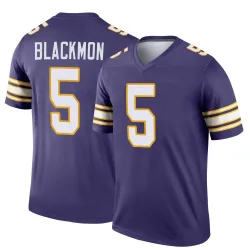 Youth Mekhi Blackmon Minnesota Vikings No.5 Legend Classic Jersey - Purple