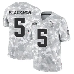 Youth Mekhi Blackmon Minnesota Vikings No.5 Limited 2024 Salute to Service Jersey - Arctic Camo