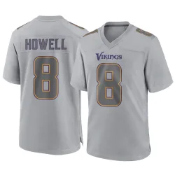 Youth Sam Howell Minnesota Vikings No.8 Game Atmosphere Fashion Jersey - Gray