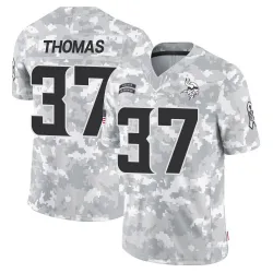 Youth Tavierre Thomas Minnesota Vikings No.37 Limited 2024 Salute to Service Jersey - Arctic Camo