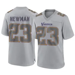 Youth Terence Newman Minnesota Vikings No.23 Game Atmosphere Fashion Jersey - Gray