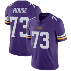 Youth Walter Rouse Minnesota Vikings No.73 Limited Team Color Vapor Untouchable Jersey - Purple