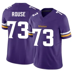 Youth Walter Rouse Minnesota Vikings No.73 Limited Vapor F.U.S.E. Jersey - Purple