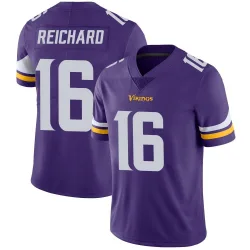 Youth Will Reichard Minnesota Vikings No.16 Limited Team Color Vapor Untouchable Jersey - Purple