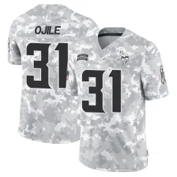 Youth Zach Ojile Minnesota Vikings No.31 Limited 2024 Salute to Service Jersey - Arctic Camo