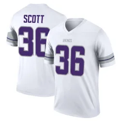Youth Zavier Scott Minnesota Vikings No.36 Legend Alternate Jersey - White